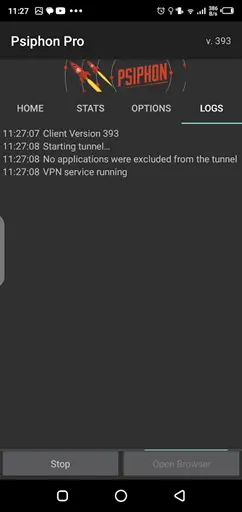 Screenshot 2 of Psiphon Pro