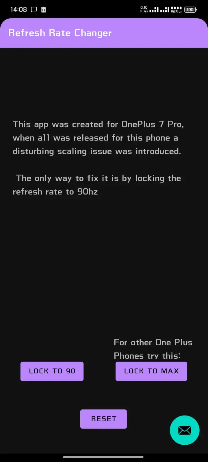Screenshot 3 of Refresh Rate Changer