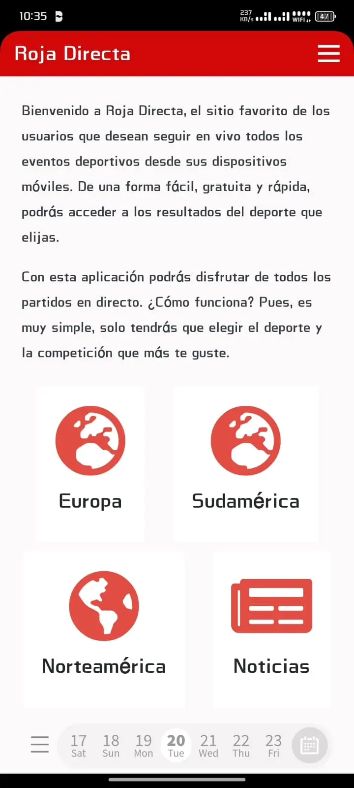 Screenshot 2 of Roja Directo