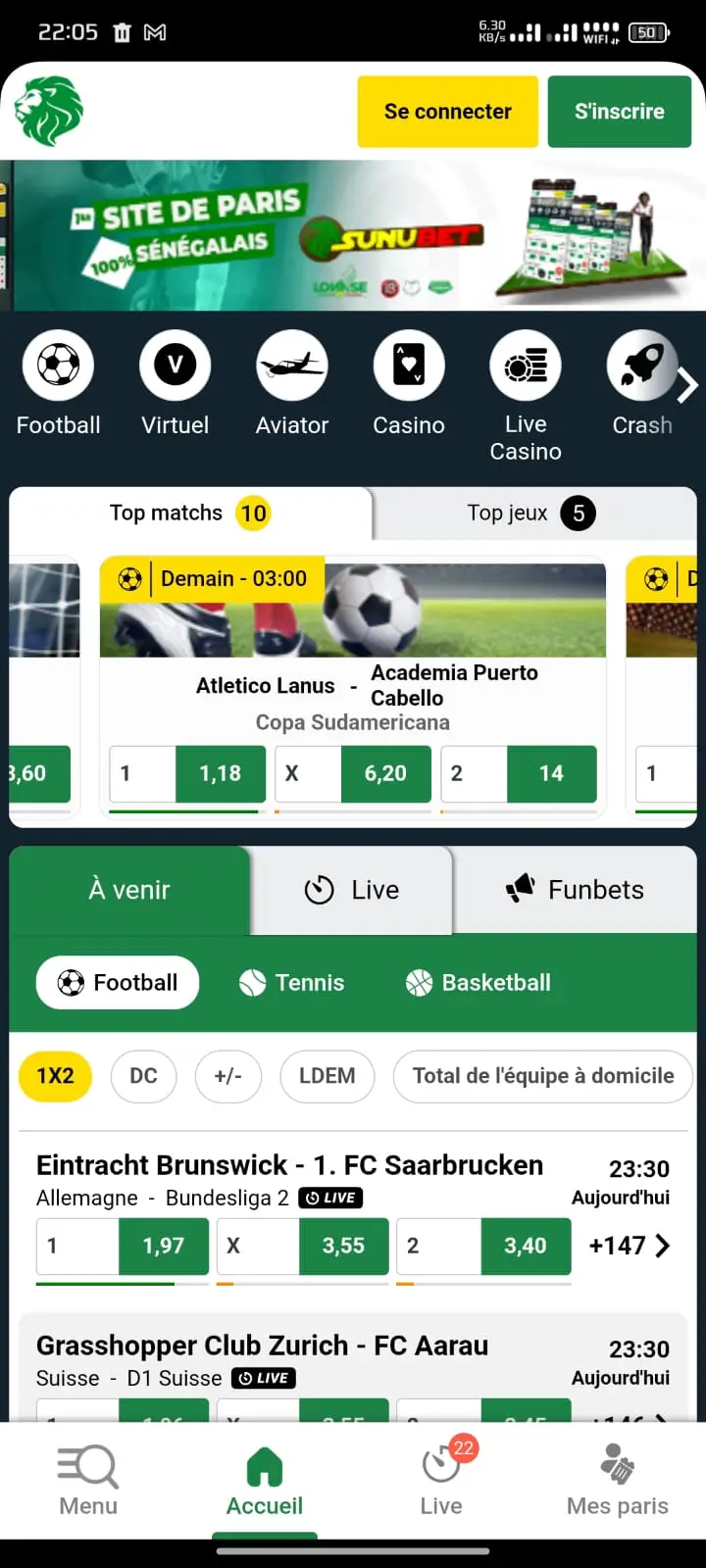 Screenshot 2 of Sunubet