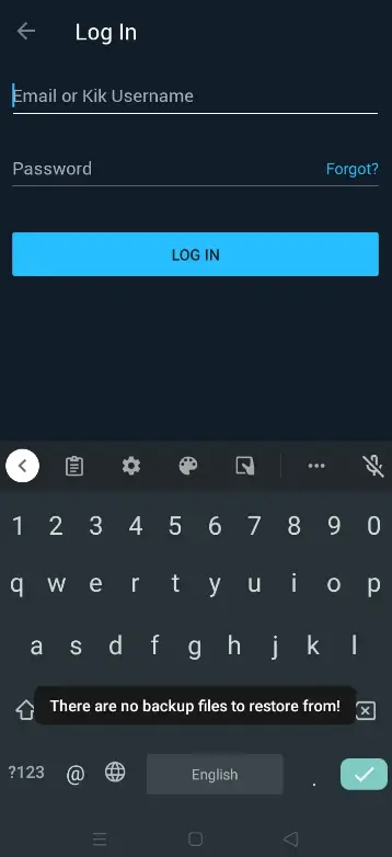 Screenshot 3 of Blue Kik