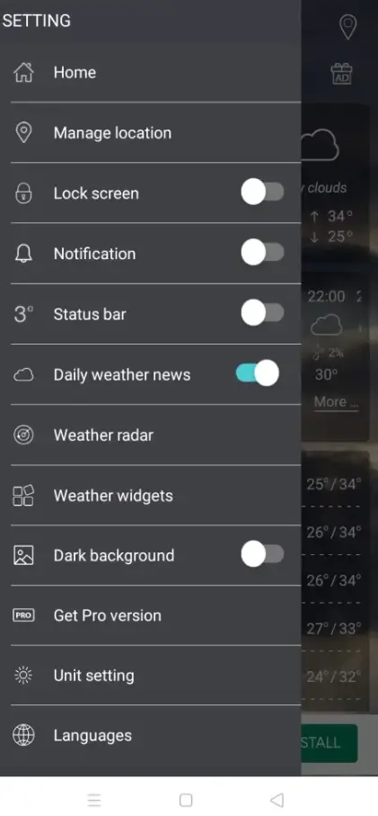 Screenshot 2 of Cuaca