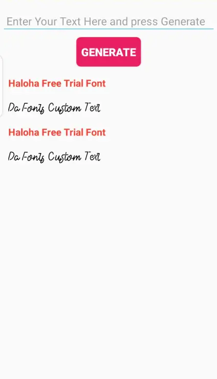 Screenshot 2 of DaFont