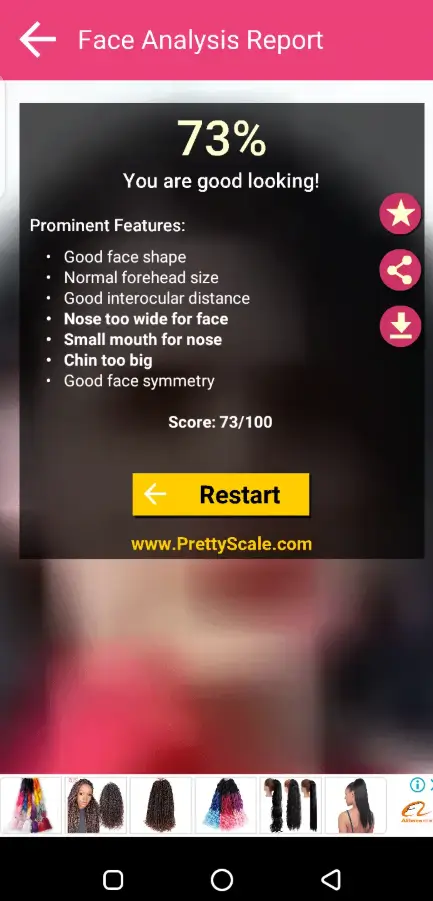 Screenshot 2 of How Pretty Am I